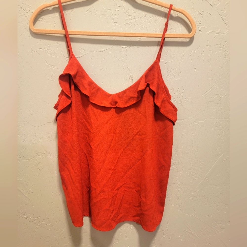 Pink/peach crop top